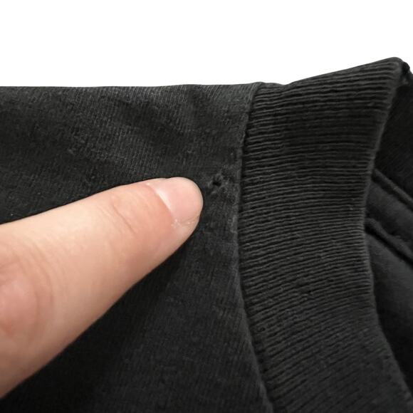 Vintage Red Oak Black T Shirt Oklahoma State Football NCAA Big 12 Size XL USA - Picture 7 of 8